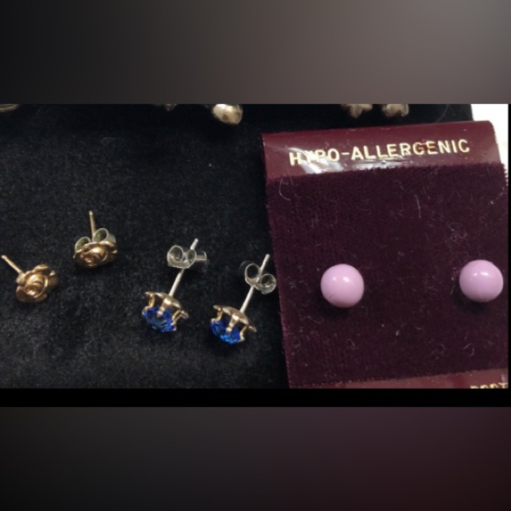 Lot of  3 pr of earrings